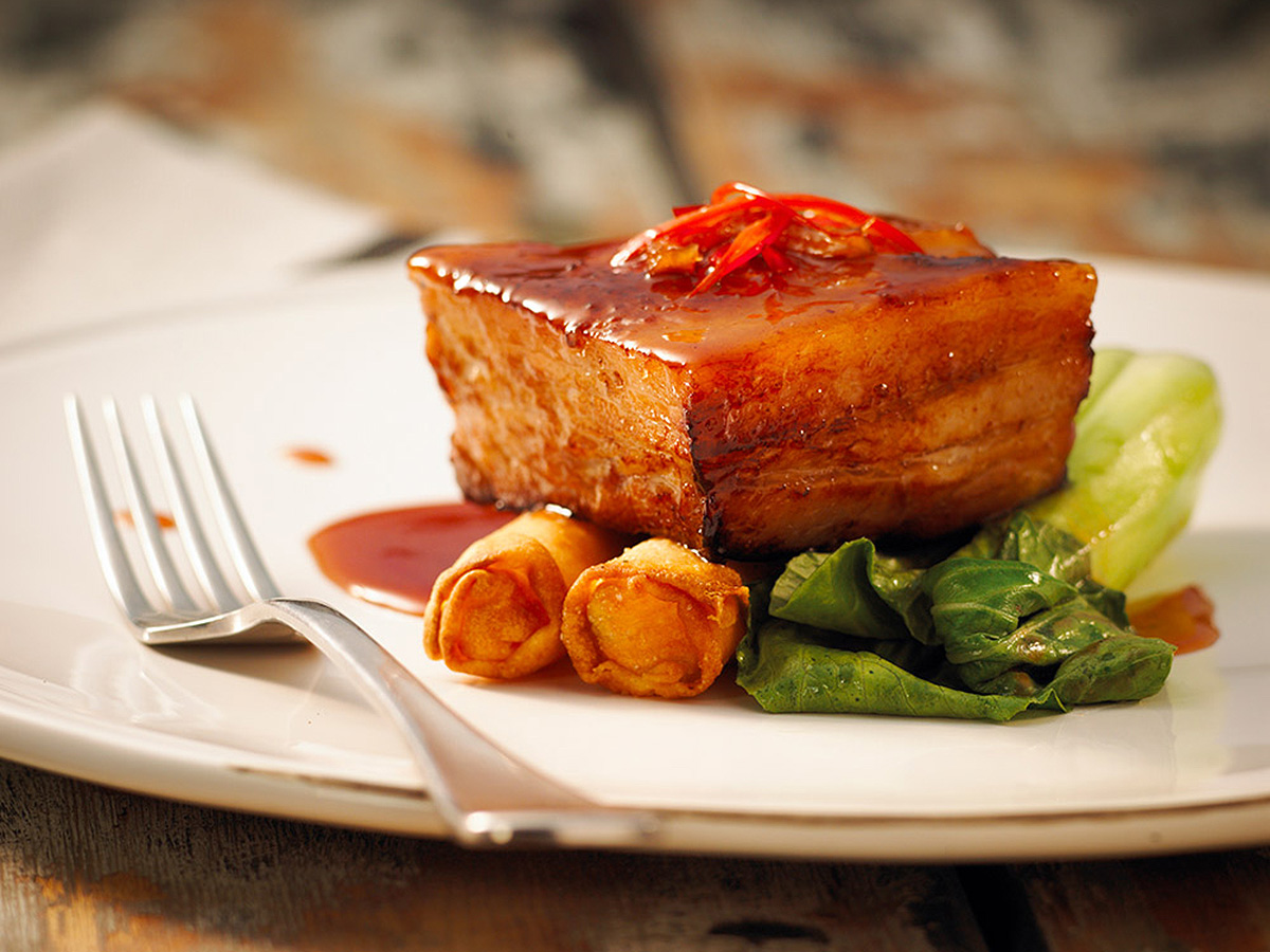 Slow Cooked Chilli Spiced Pork Belly