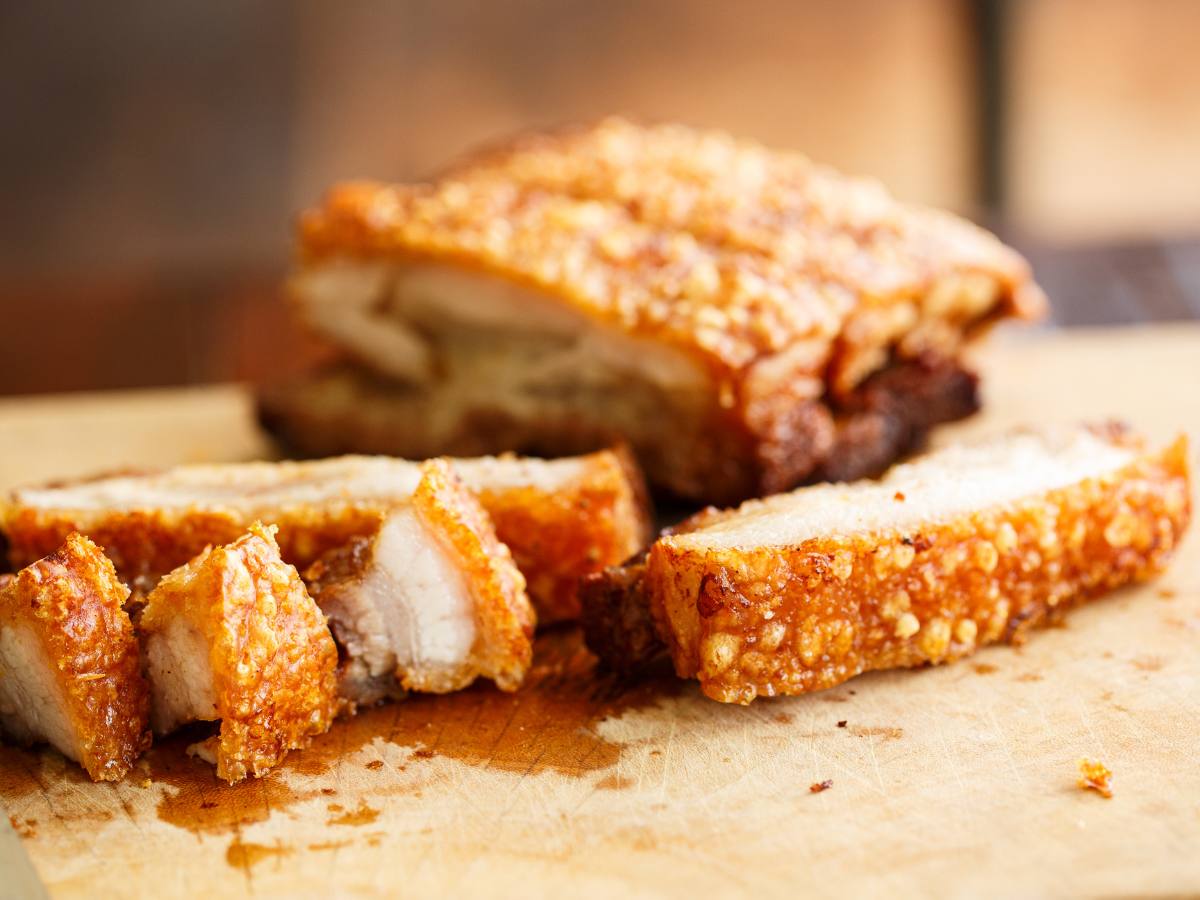Pork Belly with Crispy Crackling